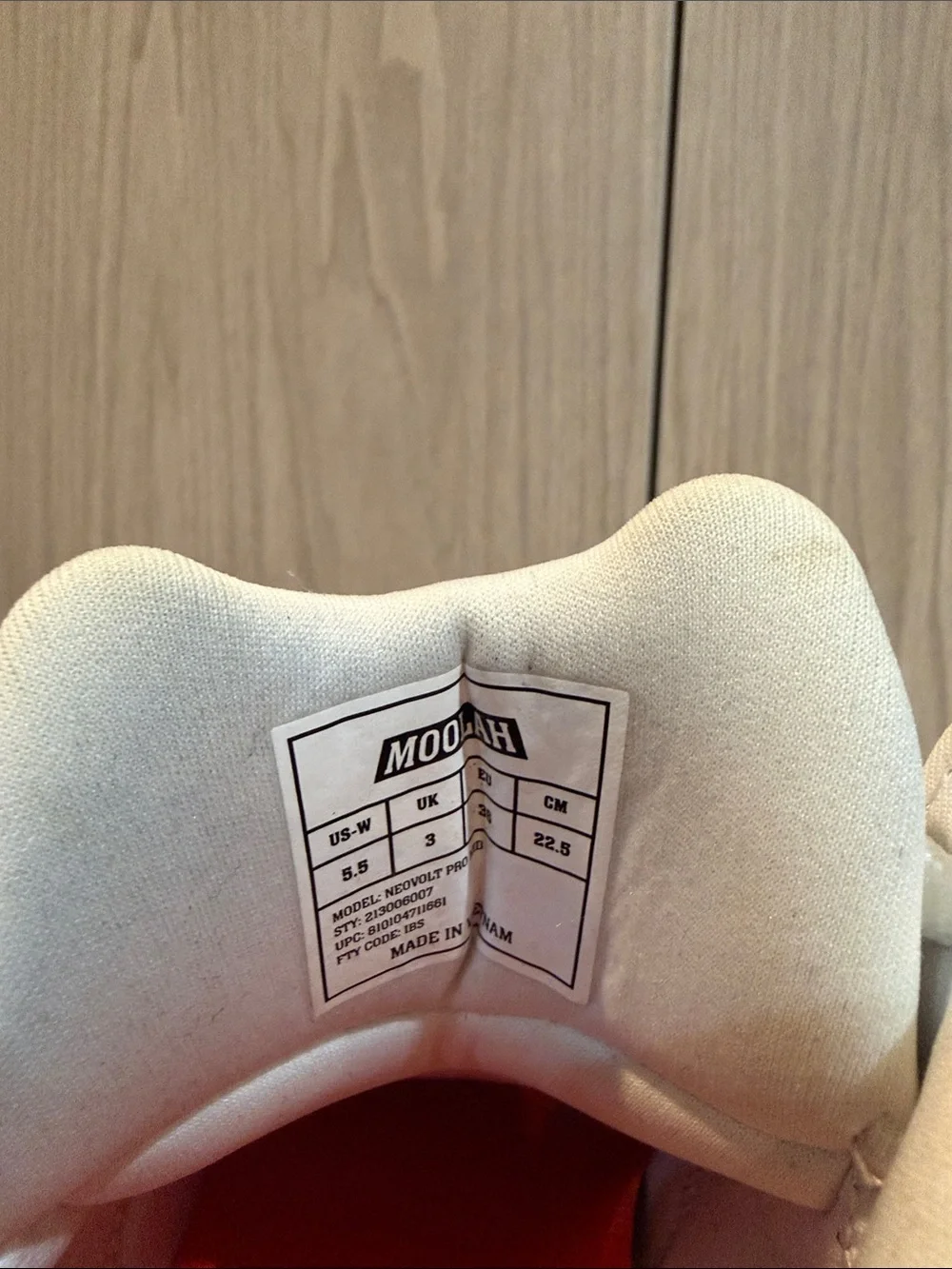 Women's White and Light Gray Athletic Sneakers